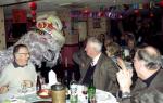 The Dragon entertains the guests
